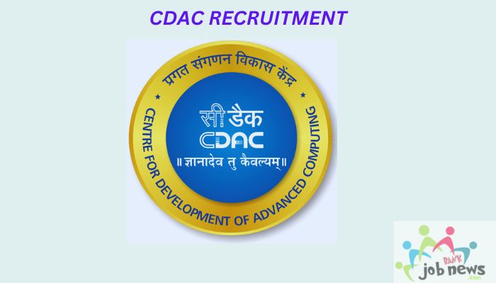 cdac recruitment bank job news