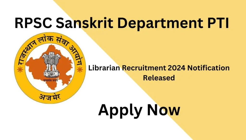 RPSC Sanskrit Department
